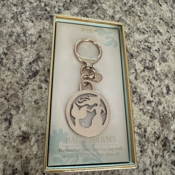 Spartina Mermaid Bag Charm/Keychain - Picture 2 of 3